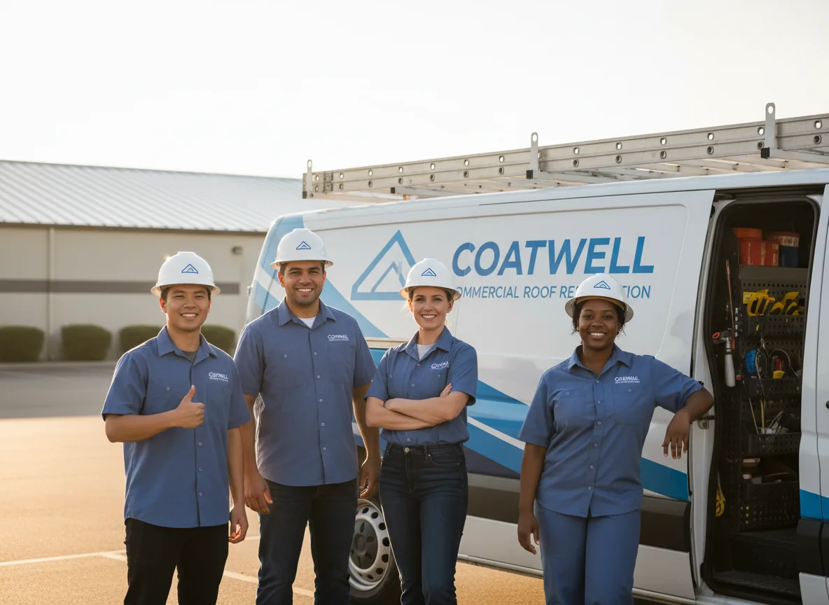 Commercial roof coating company in Dundee, NY